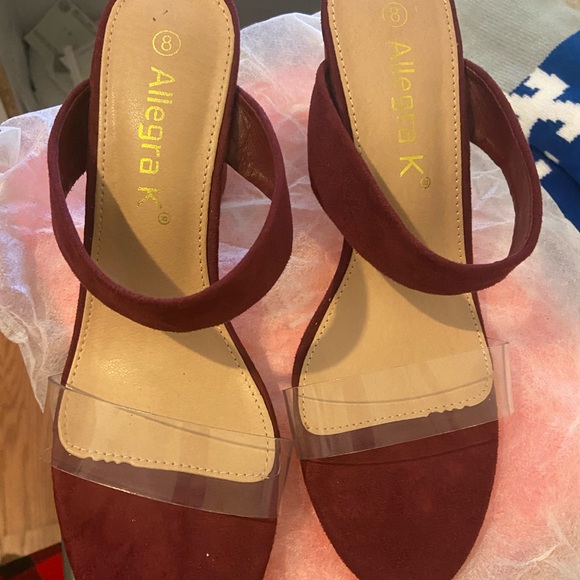 Allegra K clear women’s shoes! - Picture 2 of 4